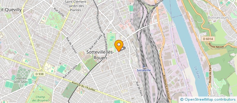 localisation de l'entreprise MONSIEUR DJAFFARD AMRANI  SOTTEVILLE-LES-ROUEN