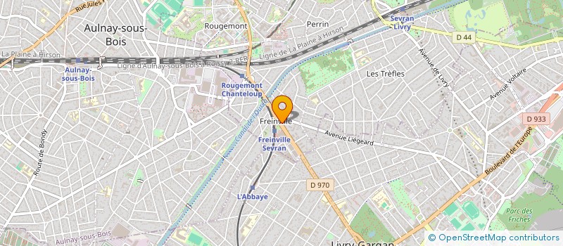 localisation de l'entreprise MONSIEUR DJAFRA DRAME à SEVRAN