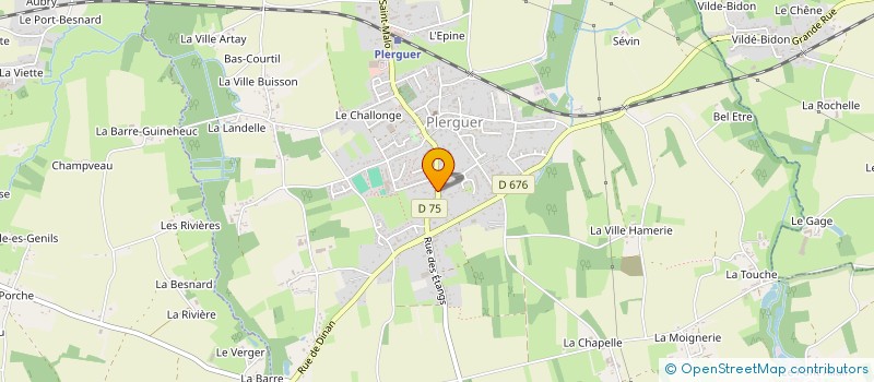 localisation de l'entreprise MONSIEUR DJAHID MRAH  PLERGUER