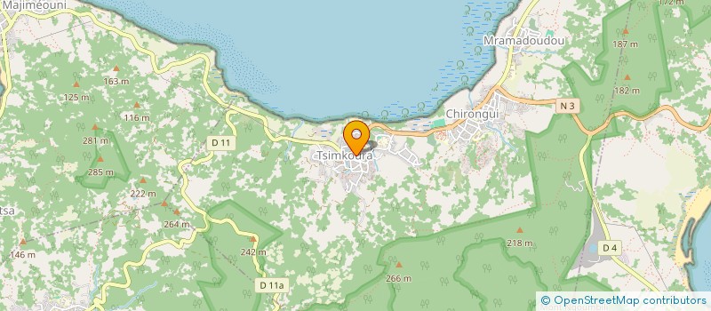 localisation de l'entreprise MONSIEUR DJAILANI MADI NOUHOU à CHIRONGUI