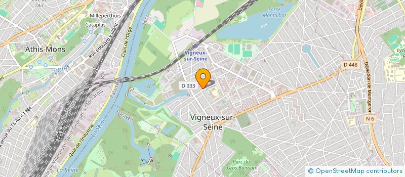 localisation de l'entreprise MONSIEUR DJAKARIDJA BERTHE à VIGNEUX-SUR-SEINE