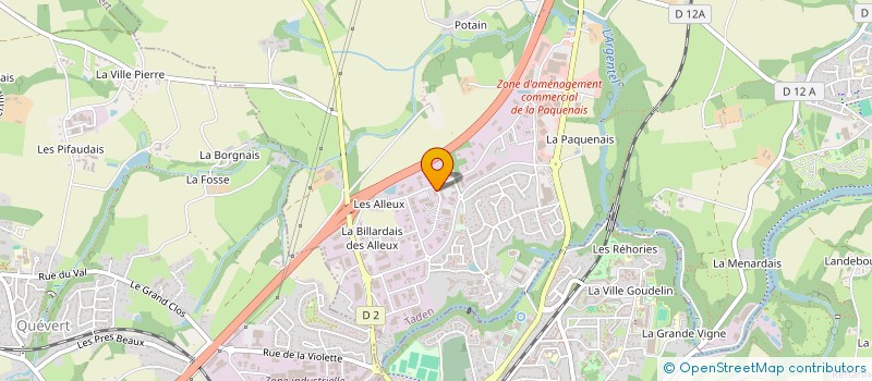 localisation de l'entreprise MONSIEUR DJAKARIDJA KONE  SAINT-SAMSON-SUR-RANCE