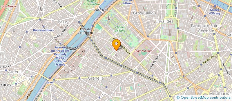 localisation de l'entreprise MONSIEUR DJAKARIDJA OUATTARA  PARIS