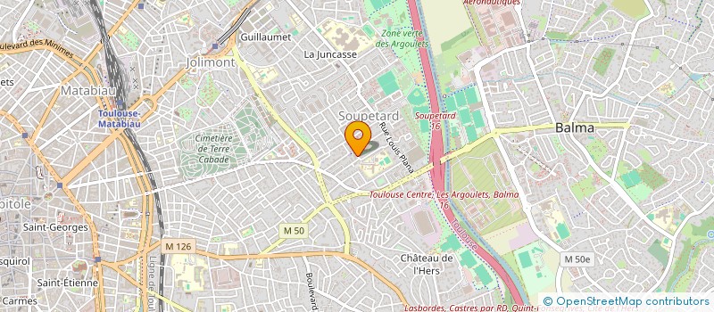 localisation de l'entreprise MONSIEUR DJAKARIDJA SOUMAHORO à TOULOUSE