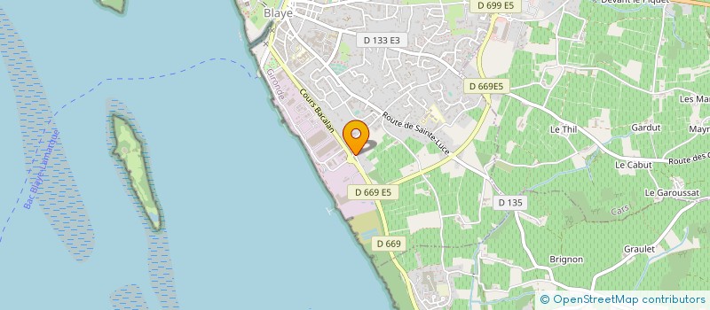 localisation de l'entreprise MONSIEUR DJAKHAR CHAKHBIEV à BLAYE