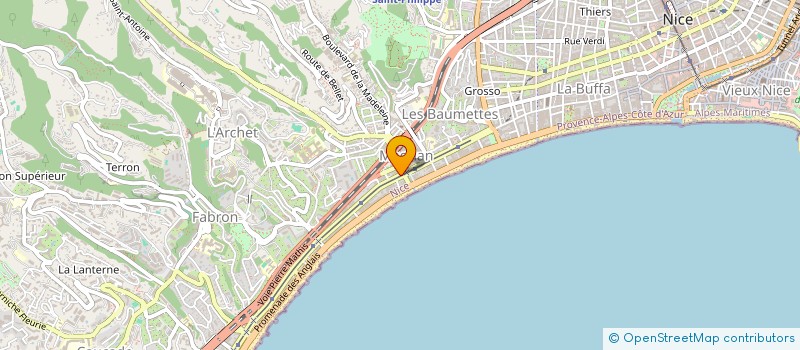 localisation de l'entreprise MONSIEUR DJAKHAR DACHAEV à NICE