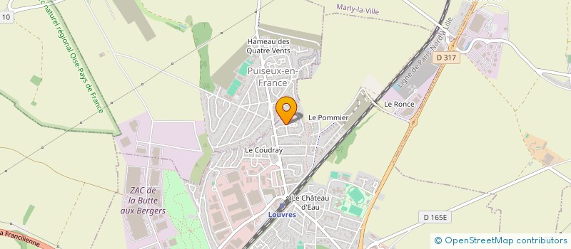 localisation de l'entreprise MONSIEUR DJAKREA SEMEGA  LOUVRES