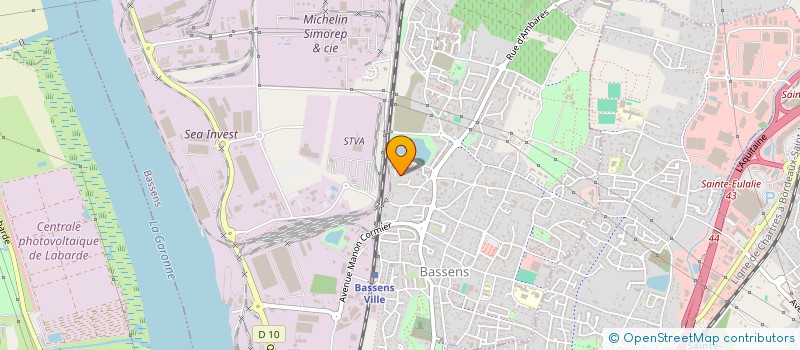 localisation de l'entreprise MONSIEUR DJAKTOUING ABDOU RAMANE  BASSENS