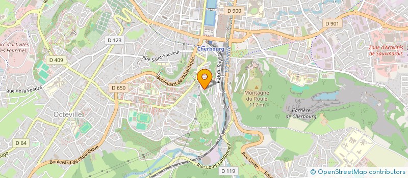 localisation de l'entreprise MONSIEUR DJALAL BADJI  CHERBOURG-EN-COTENTIN