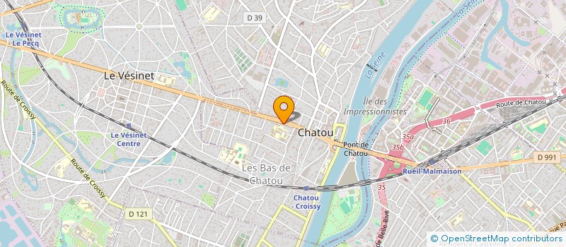 localisation de l'entreprise MONSIEUR DJALAL-EDDINE KEHLI  CHATOU