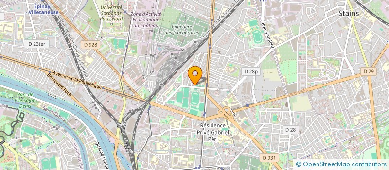 localisation de l'entreprise MONSIEUR DJALEL AIT DIB  SAINT-DENIS