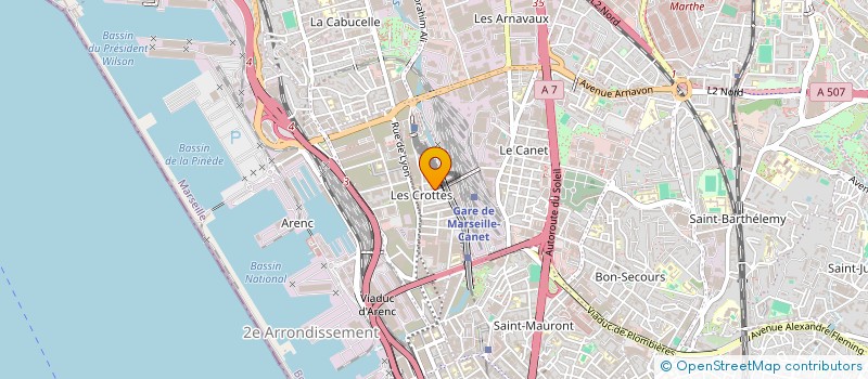 localisation de l'entreprise MONSIEUR DJALIL BELKHADEM à MARSEILLE