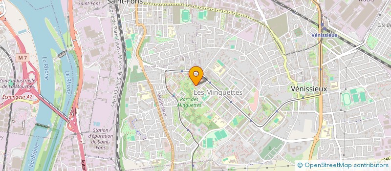 localisation de l'entreprise MONSIEUR DJALIL SEGUENI  VENISSIEUX