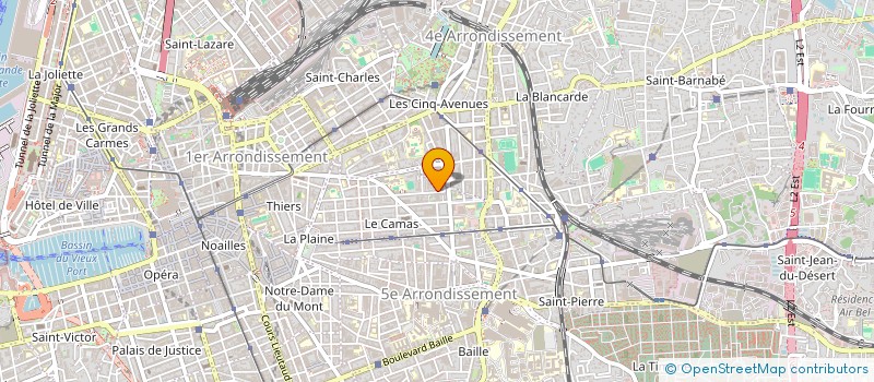 localisation de l'entreprise MONSIEUR DJALLAL CHAAF  MARSEILLE
