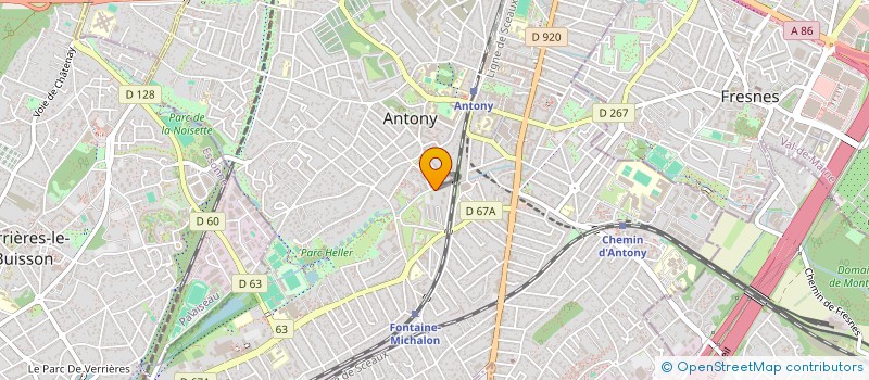 localisation de l'entreprise MONSIEUR DJALLAL EDDINE REMAL à ANTONY