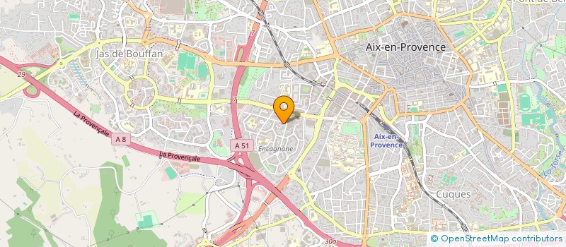 localisation de l'entreprise MONSIEUR DJALLAL ZERROUKI  AIX-EN-PROVENCE
