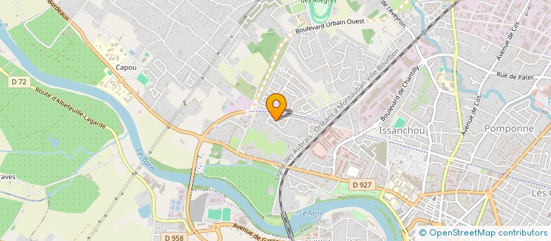 localisation de l'entreprise MONSIEUR DJAMAL ABDOULAH HISSEIN  MONTAUBAN