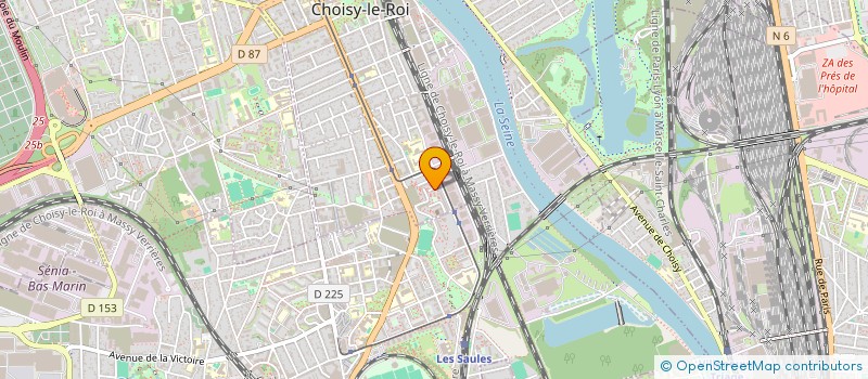 localisation de l'entreprise MONSIEUR DJAMAL ABED-AZZI  CHOISY-LE-ROI