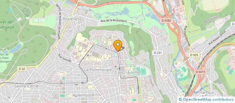 localisation de l'entreprise MONSIEUR DJAMAL ADAM TONA à LE HAVRE