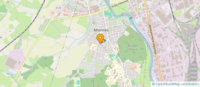 localisation de l'entreprise MONSIEUR DJAMAL AHMED à ALLONNES