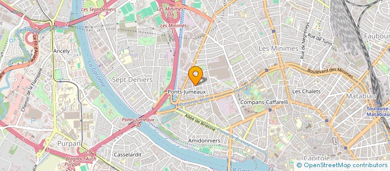 localisation de l'entreprise MONSIEUR DJAMAL AHROUCH à TOULOUSE