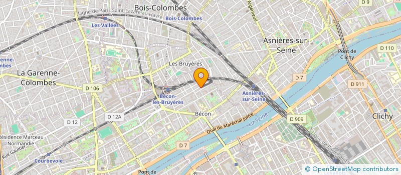 localisation de l'entreprise MONSIEUR DJAMAL AMMOUR à COURBEVOIE