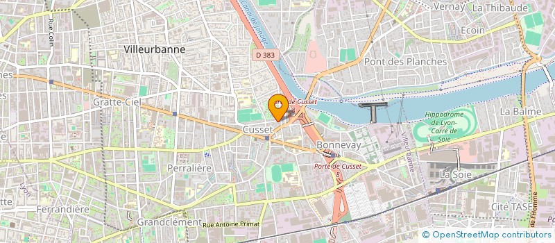 localisation de l'entreprise MONSIEUR DJAMAL ARROUDJ  DECINES-CHARPIEU