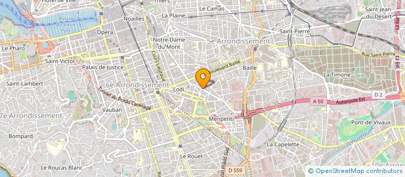 localisation de l'entreprise MONSIEUR DJAMAL ATROUCHE à MARSEILLE