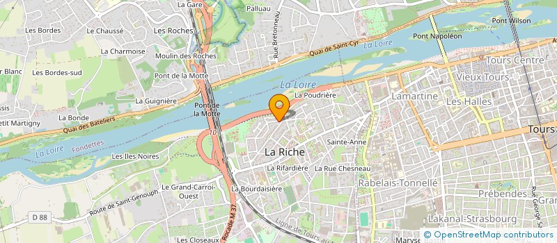 localisation de l'entreprise MONSIEUR DJAMAL BEHLOUL  LA RICHE