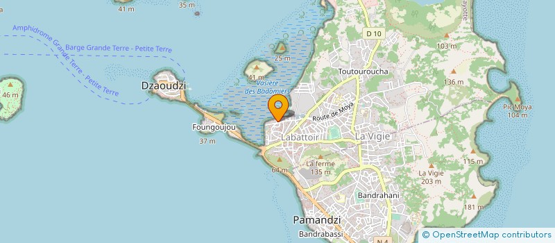 localisation de l'entreprise MONSIEUR DJAMAL BEN MAHAMOUD à DZAOUDZI