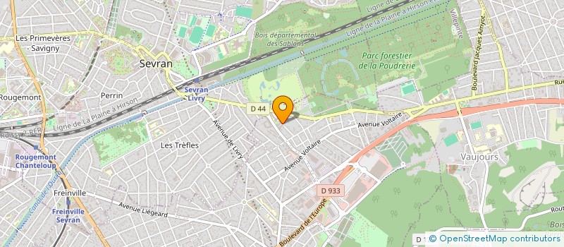 localisation de l'entreprise MONSIEUR DJAMAL BEY  LIVRY-GARGAN