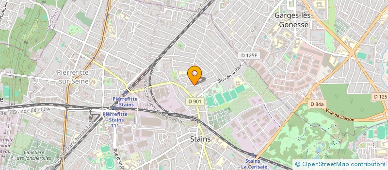 localisation de l'entreprise MONSIEUR DJAMAL BOUAICHE à STAINS