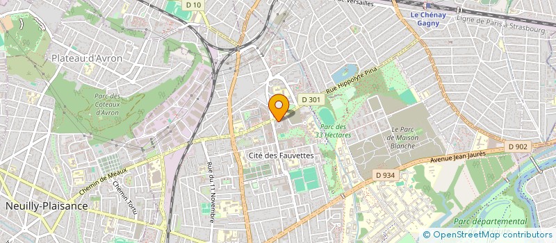 localisation de l'entreprise MONSIEUR DJAMAL BOUCHENEB  NEUILLY-SUR-MARNE