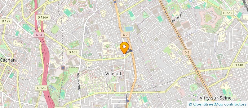 localisation de l'entreprise MONSIEUR DJAMAL BOUCHERRAB  VILLEJUIF