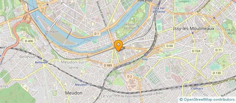 localisation de l'entreprise MONSIEUR DJAMAL BOUFKHED à ISSY-LES-MOULINEAUX