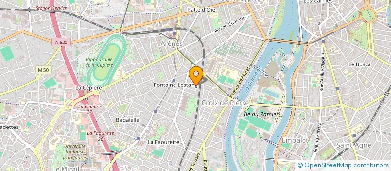 localisation de l'entreprise MONSIEUR DJAMAL BOUKHATEM  TOULOUSE