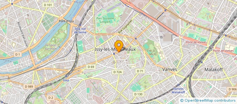 localisation de l'entreprise MONSIEUR DJAMAL CHAID à ISSY-LES-MOULINEAUX