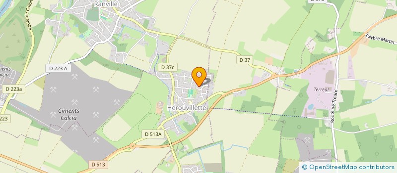 localisation de l'entreprise MONSIEUR DJAMAL CHERGUI  HEROUVILLETTE