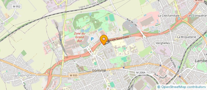 localisation de l'entreprise MONSIEUR DJAMAL DJAMAL ZEGHIDA  CAPINGHEM