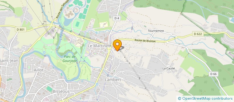 localisation de l'entreprise MONSIEUR DJAMAL DJELLILAHINE à CASTRES