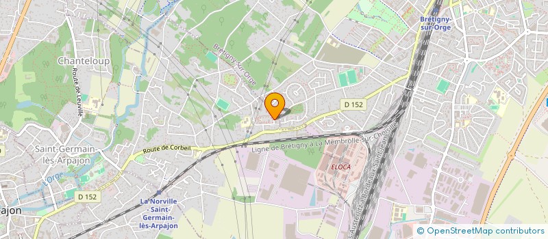 localisation de l'entreprise MONSIEUR DJAMAL DJUGA BLE à SAINT-GERMAIN-LES-ARPAJON