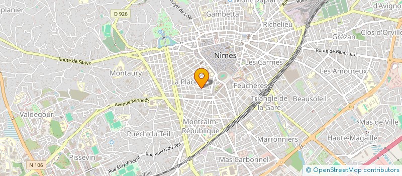 localisation de l'entreprise MONSIEUR DJAMAL EDDINE NABIL à NIMES