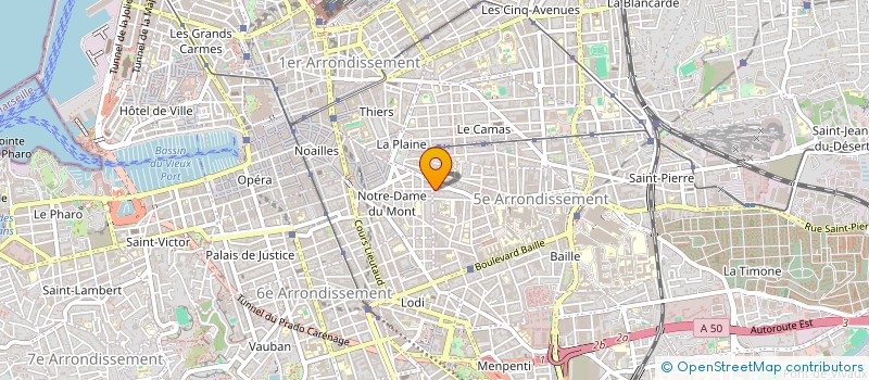 localisation de l'entreprise MONSIEUR DJAMAL FEKKAI  MARSEILLE
