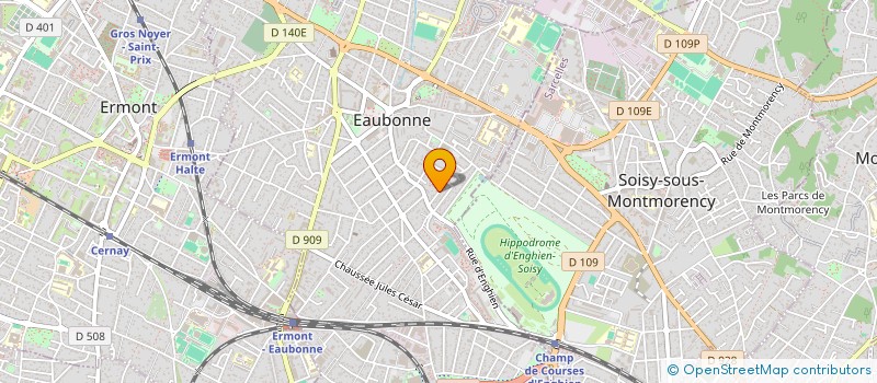 localisation de l'entreprise MONSIEUR DJAMAL GUEDDOU à EAUBONNE