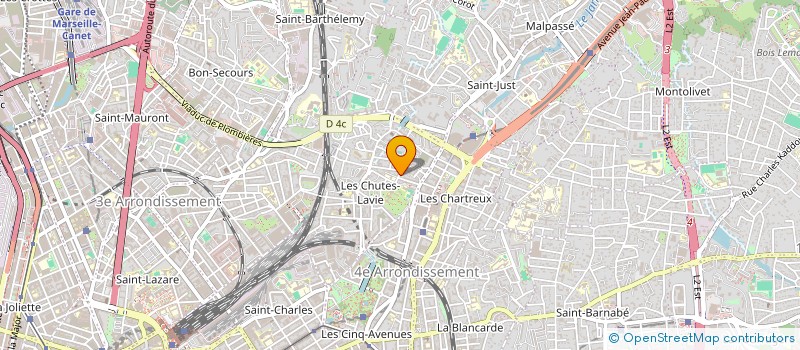 localisation de l'entreprise MONSIEUR DJAMAL HABBAS à MARSEILLE