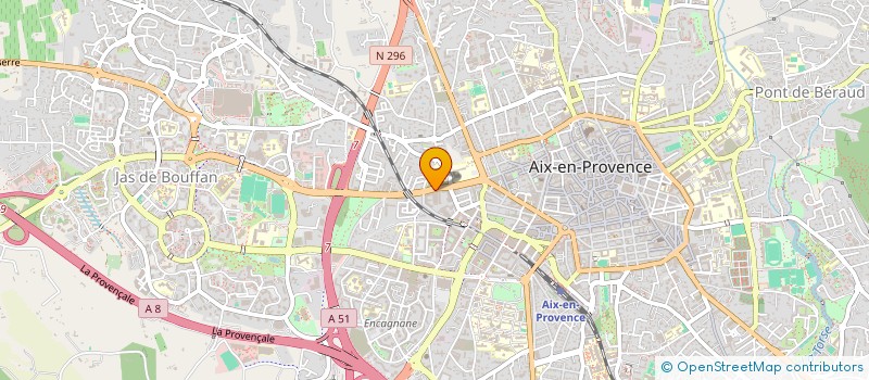 localisation de l'entreprise MONSIEUR DJAMAL HABBI à AIX-EN-PROVENCE