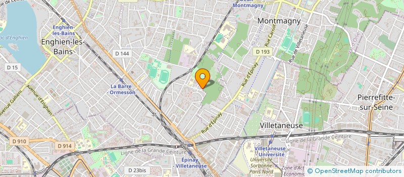 localisation de l'entreprise MONSIEUR DJAMAL HACHED  DEUIL-LA-BARRE