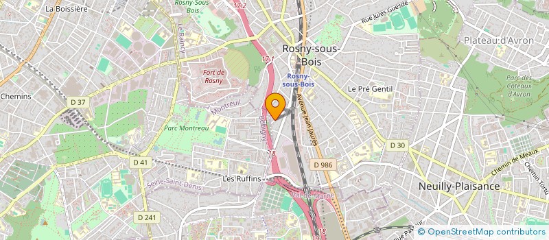 localisation de l'entreprise MONSIEUR DJAMAL HASNIOU  PARIS