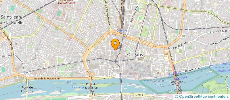localisation de l'entreprise MONSIEUR DJAMAL KHERRAT à ORLEANS