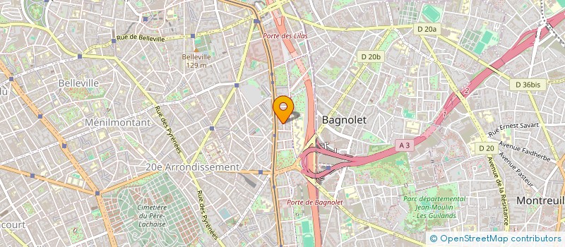 localisation de l'entreprise MONSIEUR DJAMAL MAACHE  PARIS